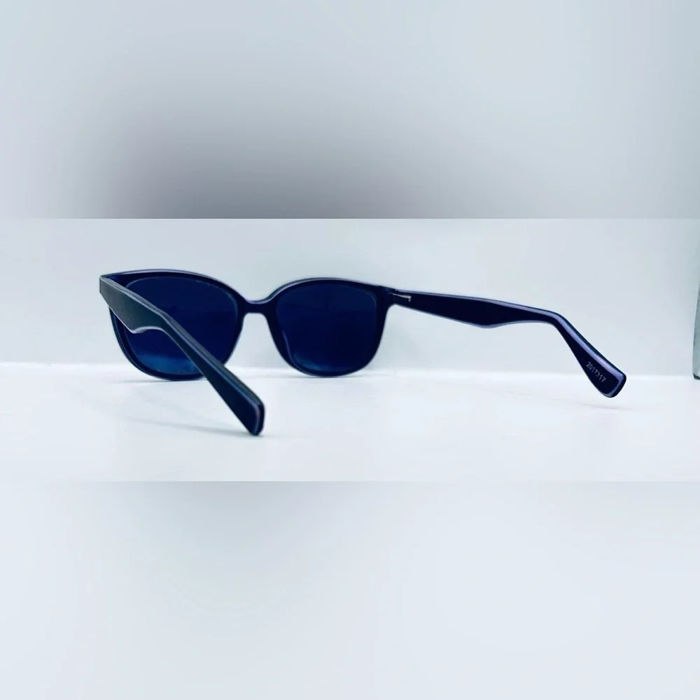 Zenni Purple Oval Sunglasses Frames Only
